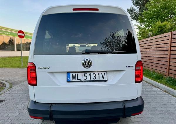 Volkswagen Caddy cena 130000 przebieg: 180000, rok produkcji 2019 z Białobrzegi małe 466